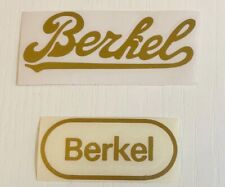 Adesivo Scritta BERKEL oro