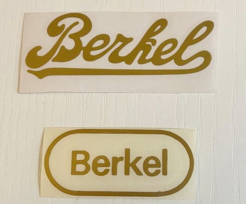 Adesivo scritta berkel oro - berkel,