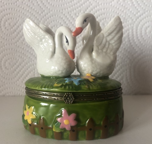 Scatola porcellana vintage - porcellana,