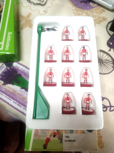Subbuteo team danimarca - subbuteo, mp