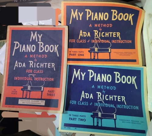 1941 piano book a - piano, book: