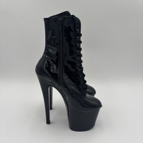 Stivaletti neri pleaser sexy - pleaser,
