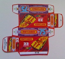 Modello per Repro Box Matchbox