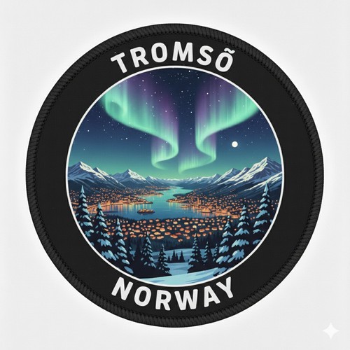 Distintivo toppa tromso - distintivo,