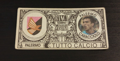 Figurina tutto calcio banca - figurina,