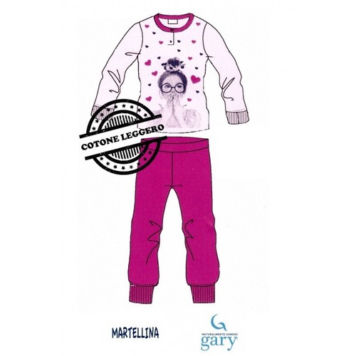 Pigiama bimba martellina art - pigiama,