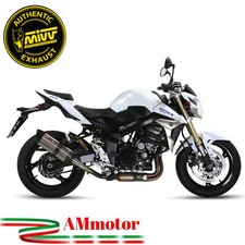 Mivv Suzuki Gsr 750 2016 Terminale Di Scarico Moto Marmitta Suono Inox Omologato