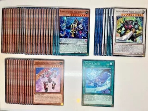 Yugioh mazzo samurai completo - yugioh,
