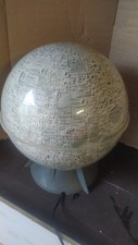 GLOBO LUNARE VINTAGE  ANNI 60 EDIZIONI RICO FIRENZE MAPPAMONDO 