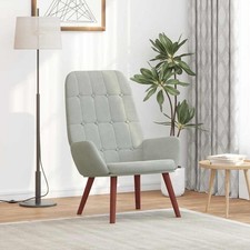 Sedia Relax Grigio Chiaro in