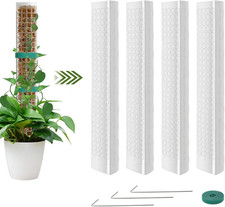 Set 4 pali totem muschio 60cm