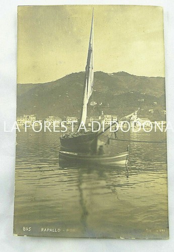 Cartolina rapallo vera - rapallo, foto