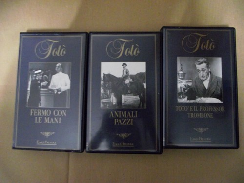Mitico totò cofanetto vhs - totò,