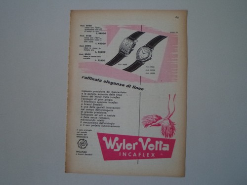 Advertising pubblicità 1956 - advertising,