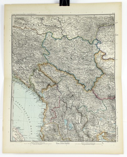 1897 mappa tedesca - tedesca, stati