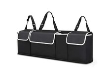 BORSA ORGANIZER PORTAOGGETTI PER BAGAGLIAIO AUTO IN TESSUTO OXFORD, 90X26X9CM