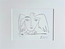 PABLO PICASSO Visage de la