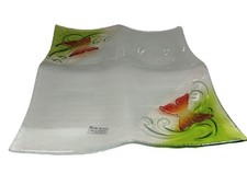 VASSOIO A 4 SCOMPARTI IN VETRO