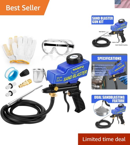 Kit sabbiatrice durevole con - kit,