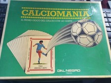 CALCIOMANIA DAL NEGRO IL PRIMO GIOCO DEL CALCIO CON LE CARTE