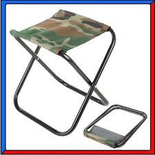 Sedia Seggiolino Sgabello Pieghevole da Pesca Caccia Trekking Lago Portatile