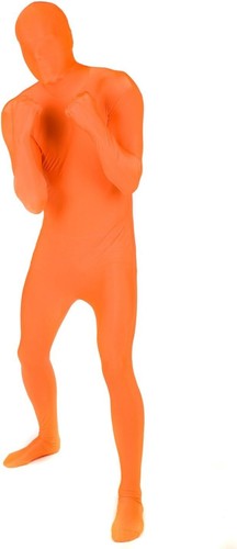 Costume morphsuit arancione - morphsuit, m