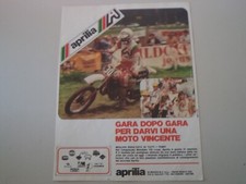 advertising Pubblicità 1978 MOTO APRILIA MX 125 CROSS
