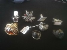 LOTTO ANELLI ARGENTO(PRESENZA