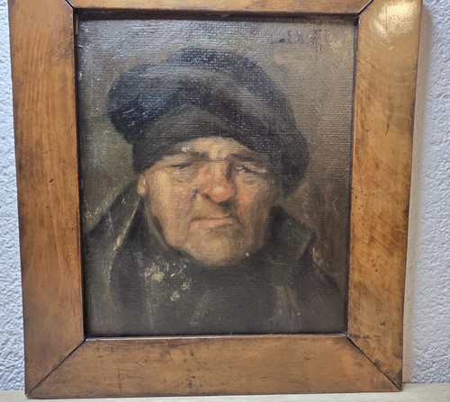 Dipinto olio ritratto uomo - dipinto,