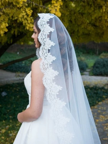 Velo sposa pizzo - pizzo, fiore