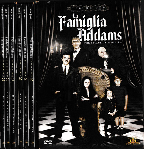 Dvd famiglia addams - la, serie
