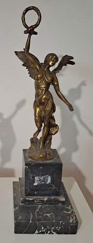 Statua ottone vittoria alata - ottone,