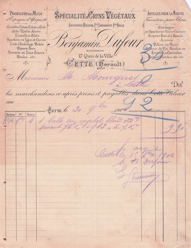 Sete negociant dufour - 34,