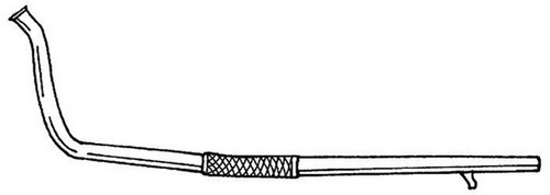 Tubo gas scarico per - 57,
