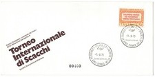 chess schach ajedrez echecs scacchi - 1975.9 MILANO Special cover with cancel