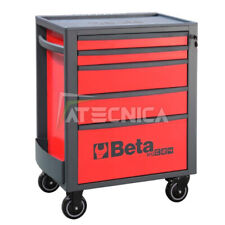 Cassettiera carrello porta attrezzi Beta RSC24 5-R rosso 5 tiretti