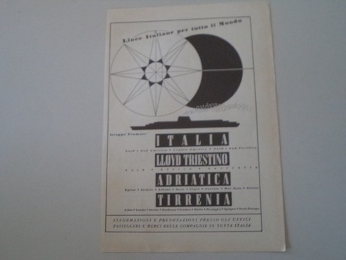 Advertising pubblicità 1957 - advertising,
