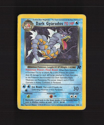 Dark gyarados wotc team - dark,