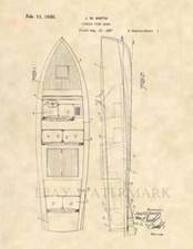 Vintage Chris Craft Boat US