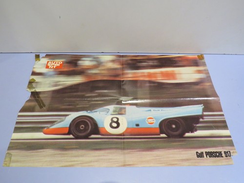 Vecchio poster autosprint gulf - vecchio,