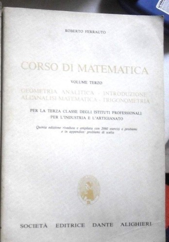 Corso matematica vol - matematica, vol.3