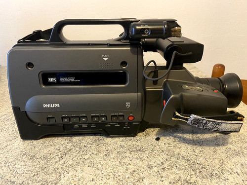 Videocamera vhs philips - vhs,