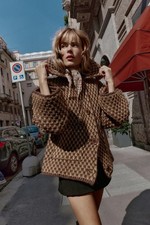 Zara giacca oversize maglia