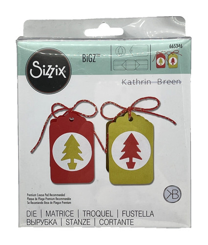Sizzix bigz gift - gift, tag