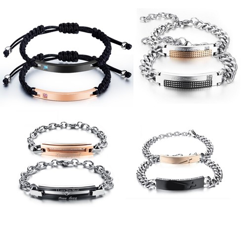 Coppia bracciali uomo - coppia,