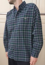 Camicia Lacoste 41/L verde