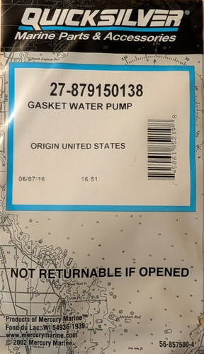 Guarnizione pompa acqua