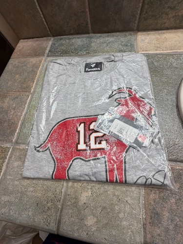 Shirt tom brady goat uomo - t-shirt,