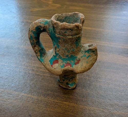 Brocca terracotta miniatura