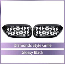 Griglia BMW Serie 5 G30 G31 2017/2019 Msport Nero Lucido Paraurti Anteriore 